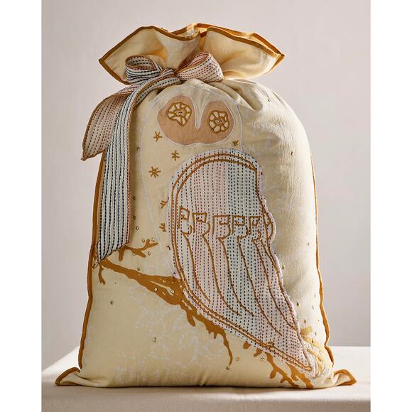 Free People One Perfect Present Gift Sack - Owl
